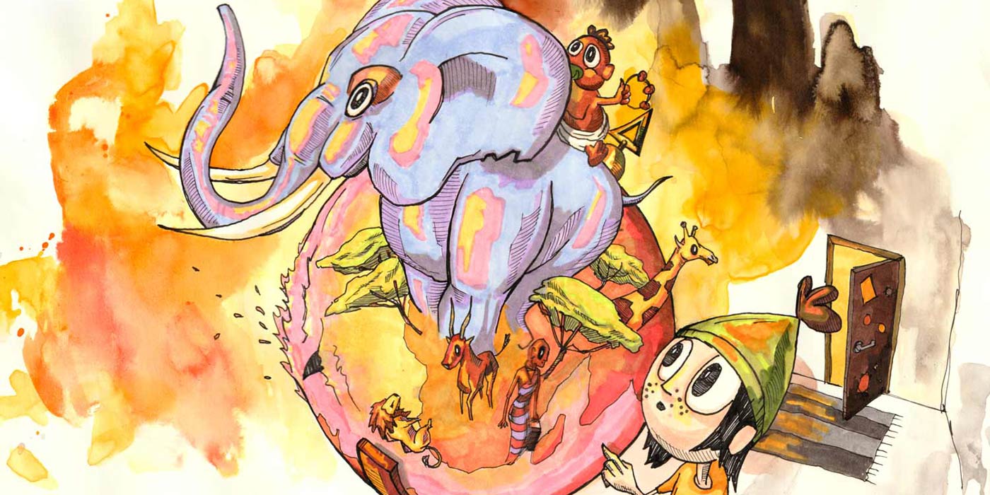 Professionel tegner arbejder også som børnebogs illustrator og laver børnebogsillustrationer