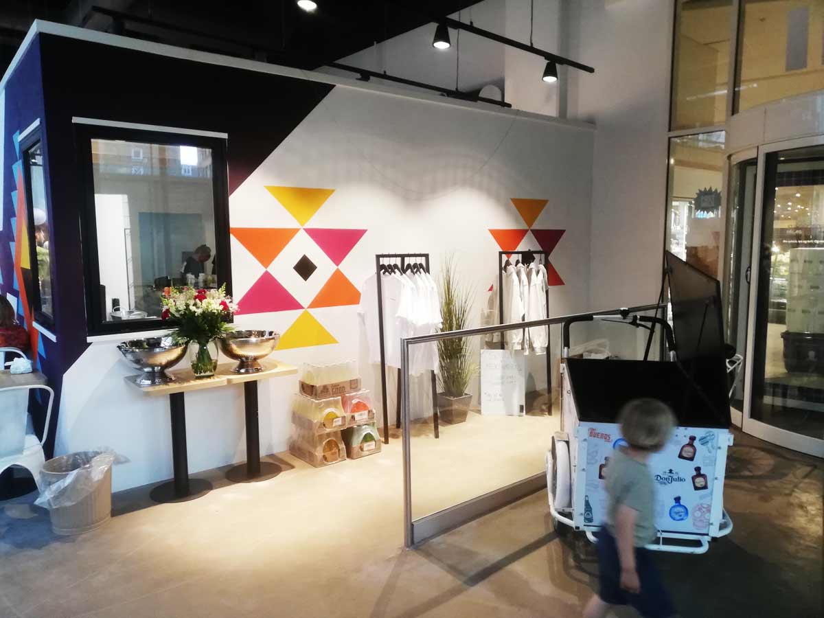 Graffitikunst malet til streetfood resturant Mexihagen