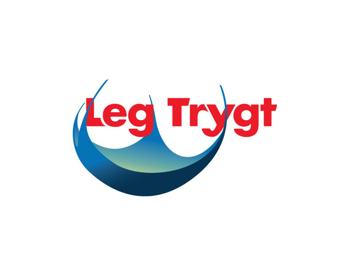 Logo tegnet for legeplads sikkerheds firmaet Leg Trygt