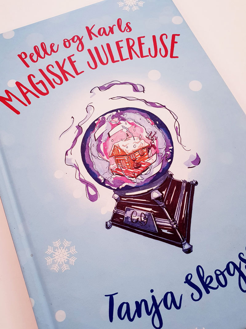 Bogforside illustration til Karl og Pelles magiske julerejse